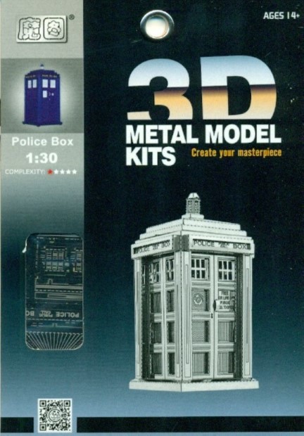 Police Box(3D metal model kits O21101)