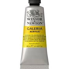 رنگ اکرولیک 60 میل cadmium yellow medium (2120120)