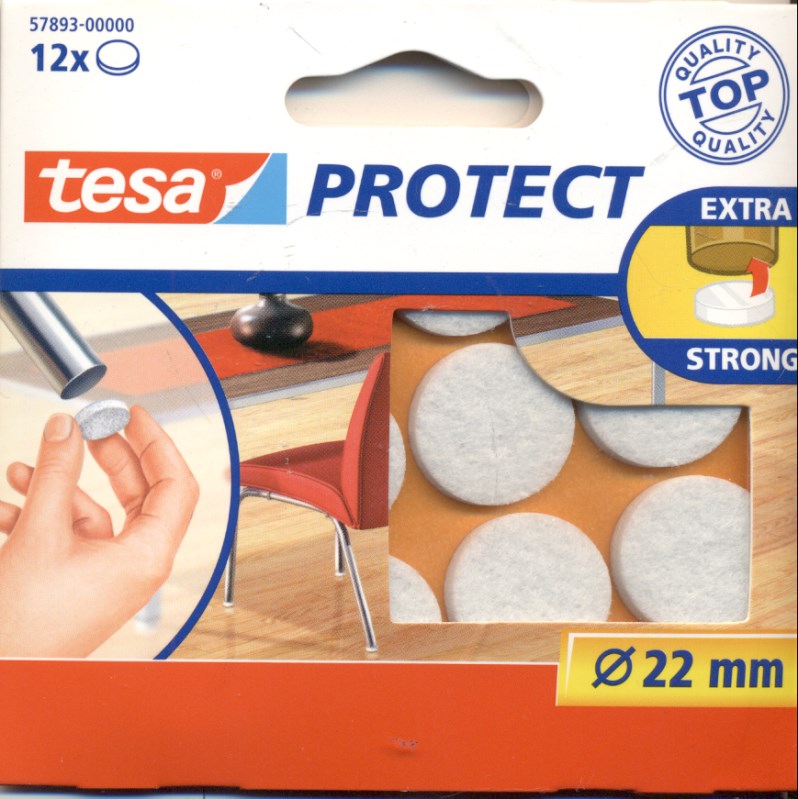 Tesa anti scratch felts 57893