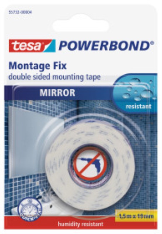 Tesa powerbond mirror 55732