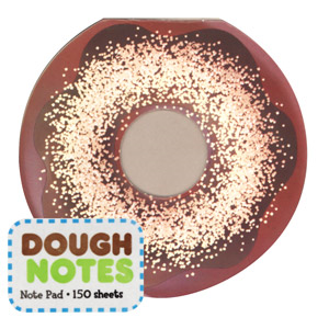 Doughnotes chocolate note pad