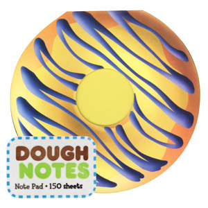 Doughnotes lemon note pad