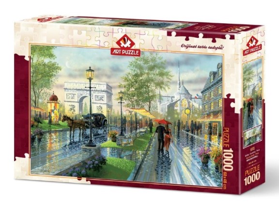 پازل 4225 (1000 تکه) Spring walk Paris