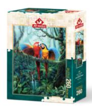 پازل 5022 (260 تکه) Love in the jungle