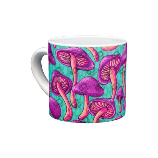 مینی ماگ Purple Mushrooms