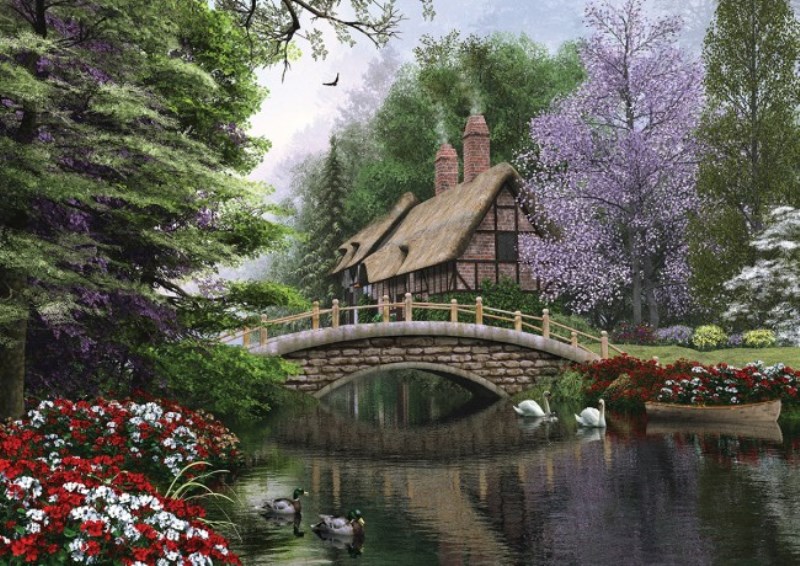 پازل 4620 ( 1500 تکه) Stone bridge