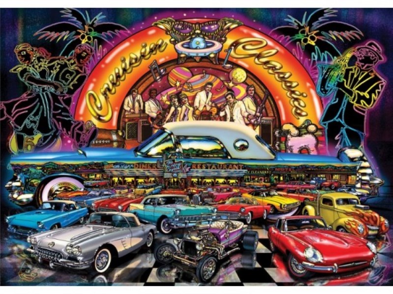پازل 4454 (1000 تکه) Cruisin'classics