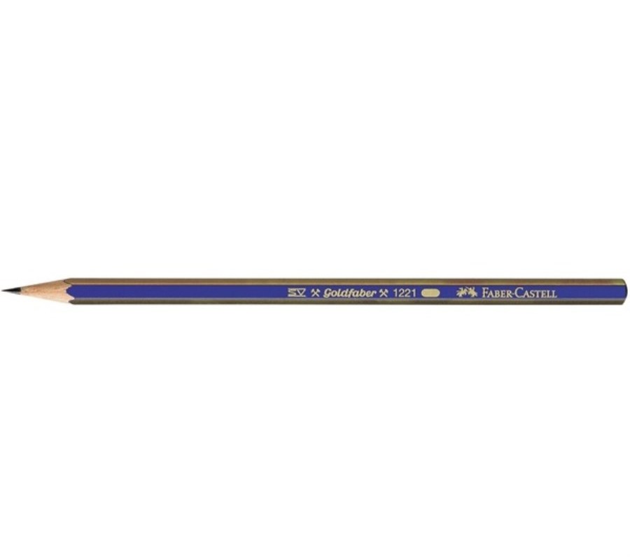 مداد طراحی 1221 گلد 16112505 (faber castell 5B)