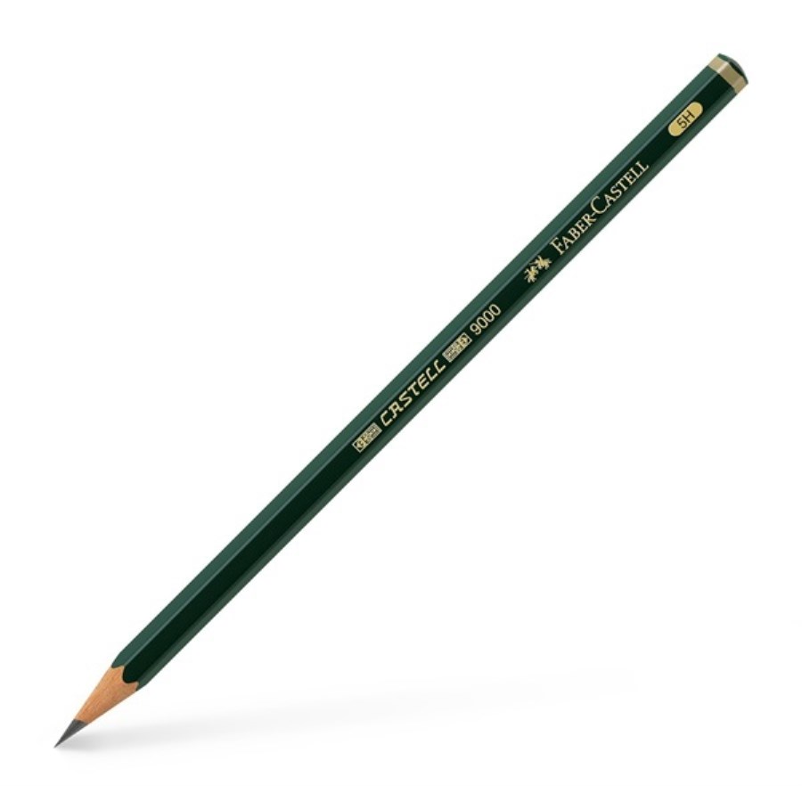 مداد 9000 گرافیتی 23119015 (faber castell 5H)