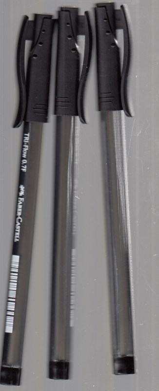 خودکار (tri flow) مشکی 0.7