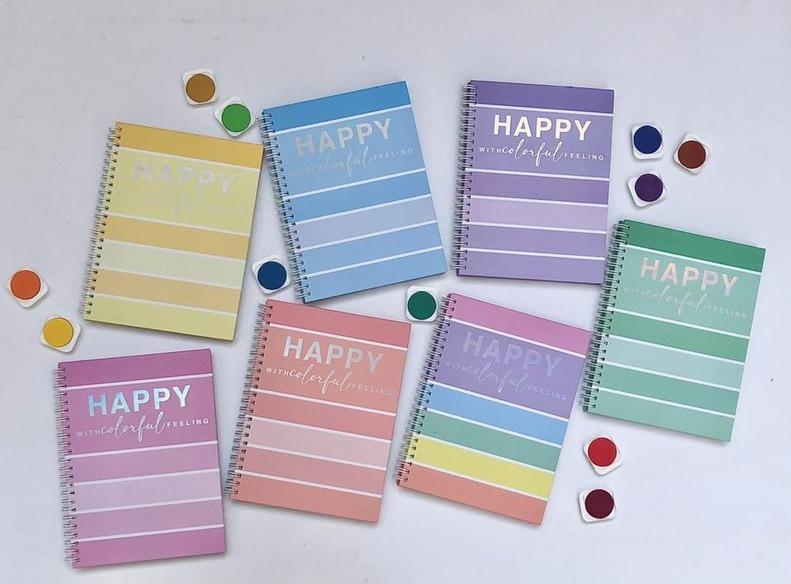 دفتر happy colorful