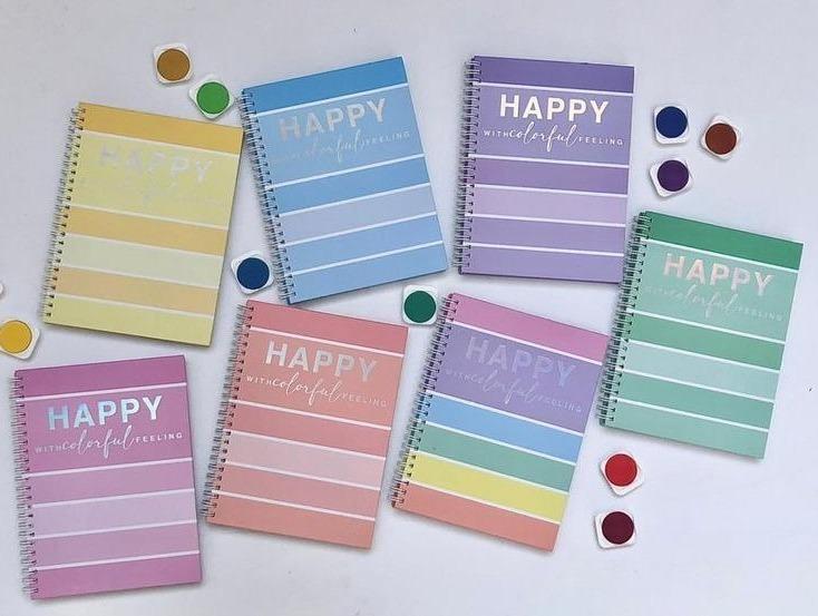 دفتر happy colorful