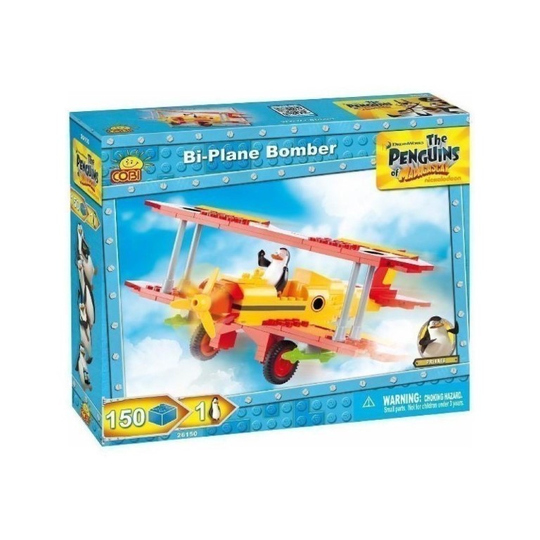 Penguins bi plane bomber 150pcs