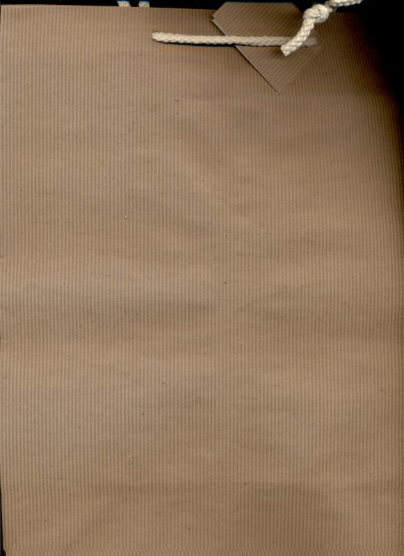 پاکت هدیه بزرگ خاکی - 0