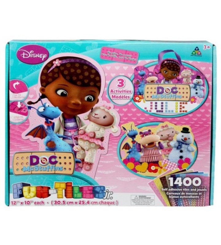 Doc mcstuffins fun tiles junior