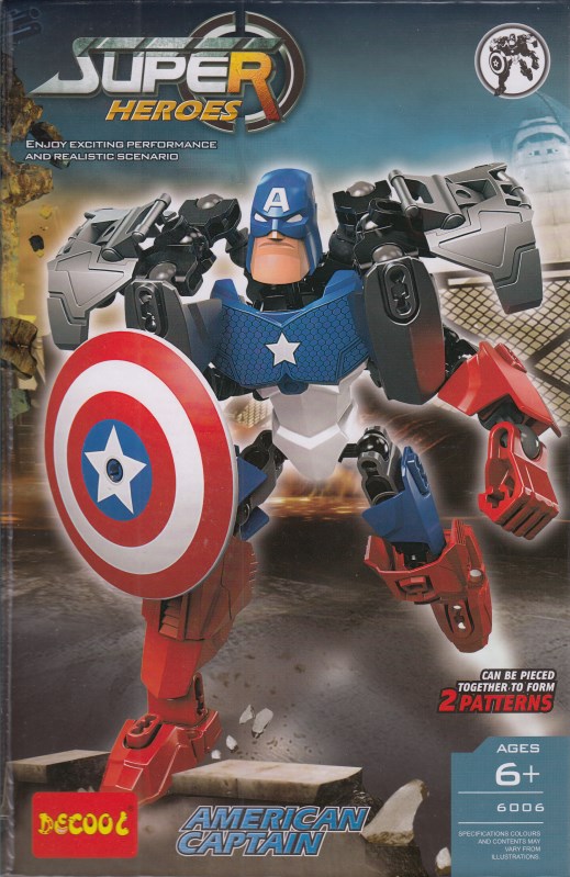 لگو 6001 SUPER HERO