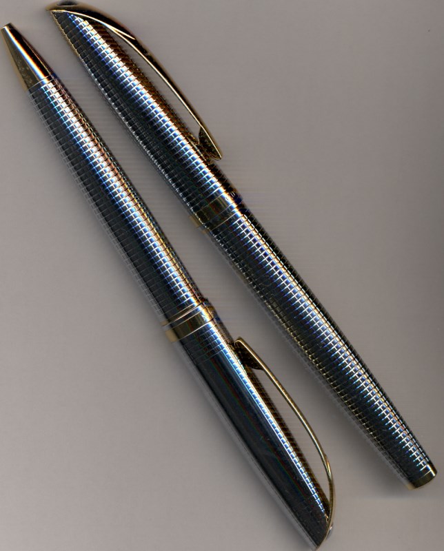 خودکار و خودنویس جفتی گیره طلایی Sing - 0