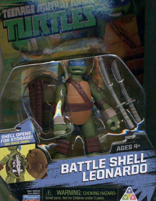 battle shell leonardo 90500Tmnt basic figure