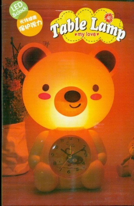 چراغ خواب و مطالعه ساعت‌دار کیتی - 0