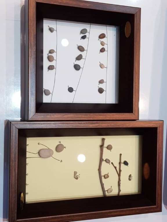 تابلو سنگ و نقش