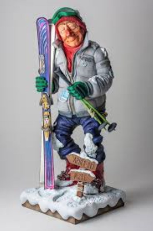 The skier 85537
