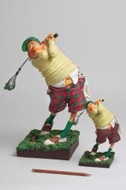The golfer 84002