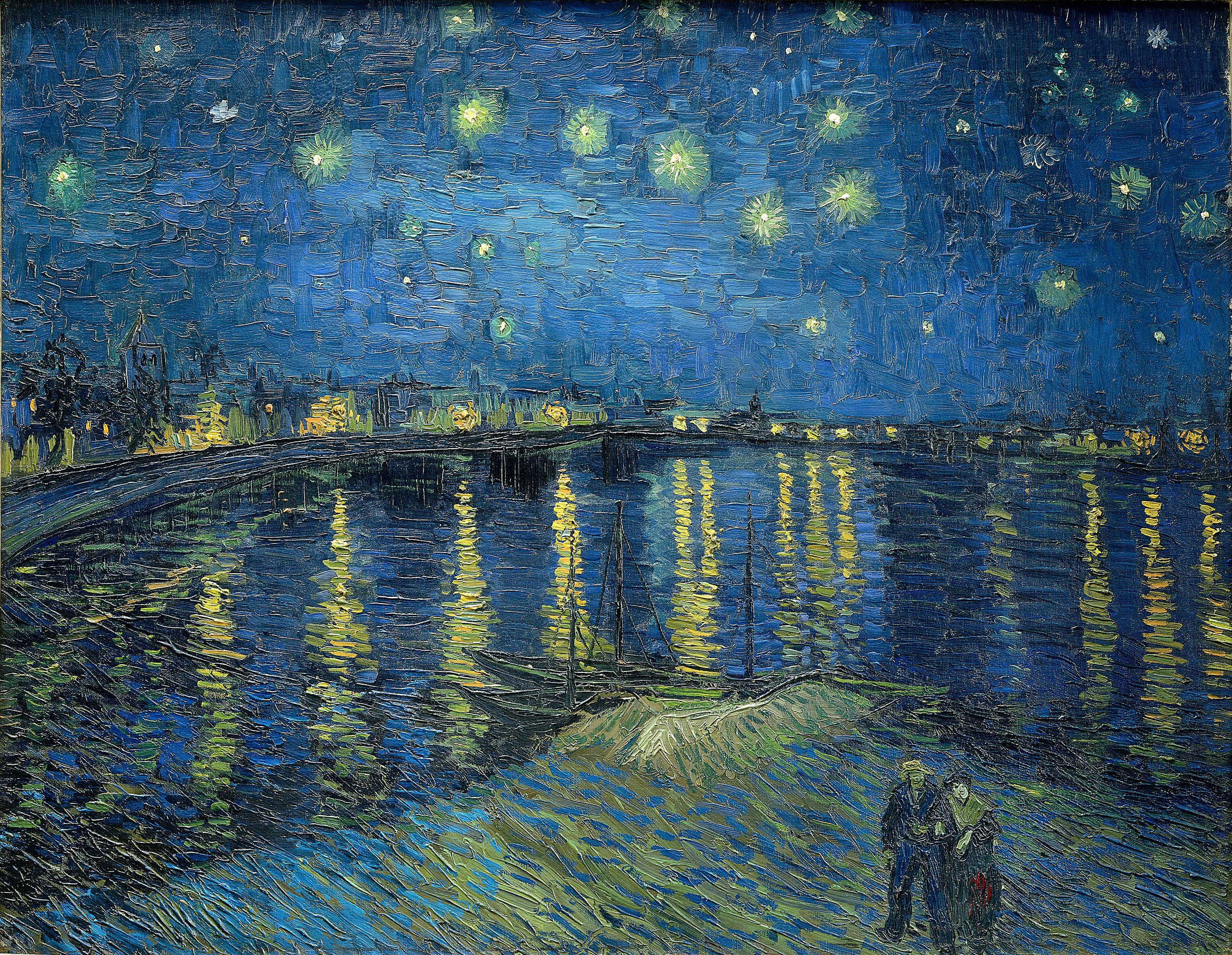 پازل 1000 تکه (Starry night over the rhone  (2801N161011
