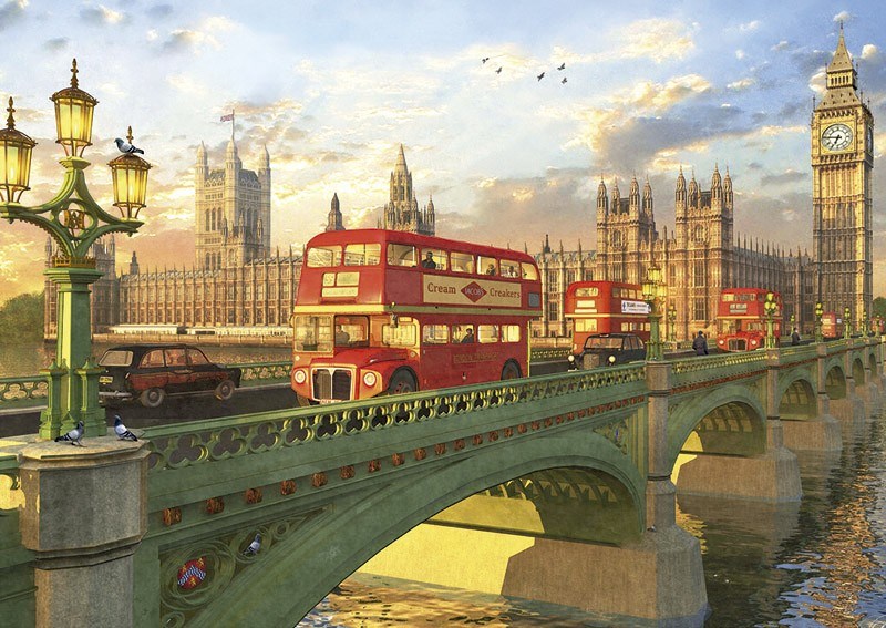 پازل 16777 westminster bridge