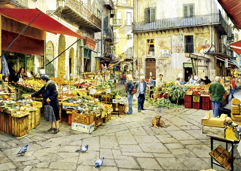 16780 (3000 تکه) la vucciria market