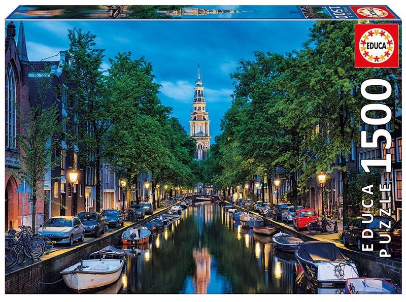 پازل 16767 amsterdam canal