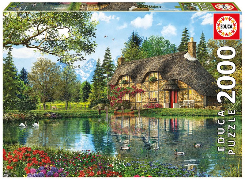 پازل (16774) lake view cottage