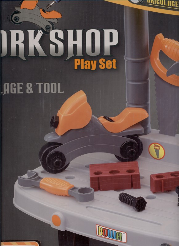 Tool play set toy 8002