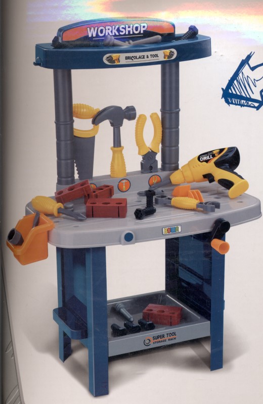 Tool play set toy 8003