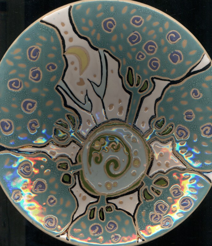بشقاب 25cm طرح 4