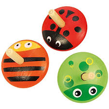 Animal spinning tops