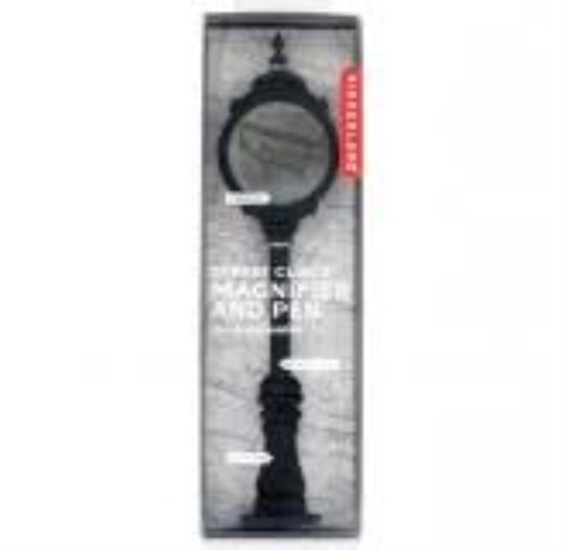 street clock magnifier and pen (st83)