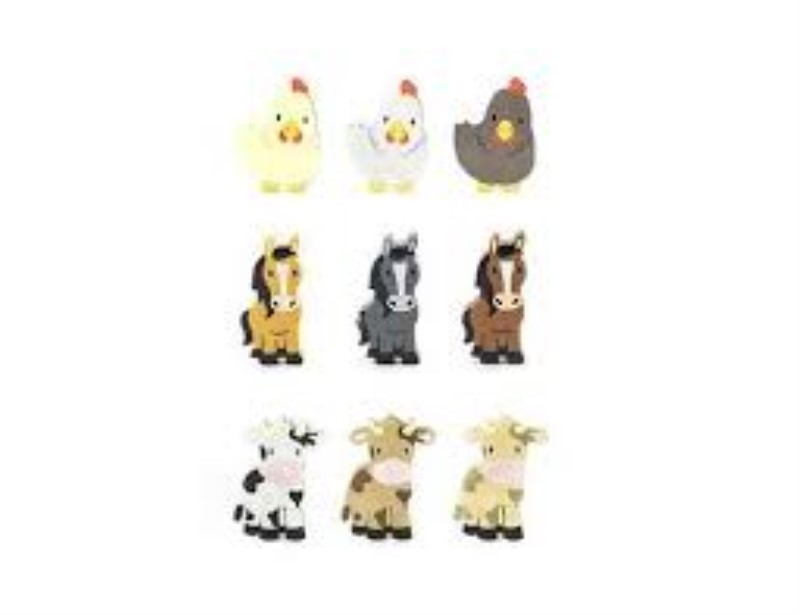 farm erasers (er51)