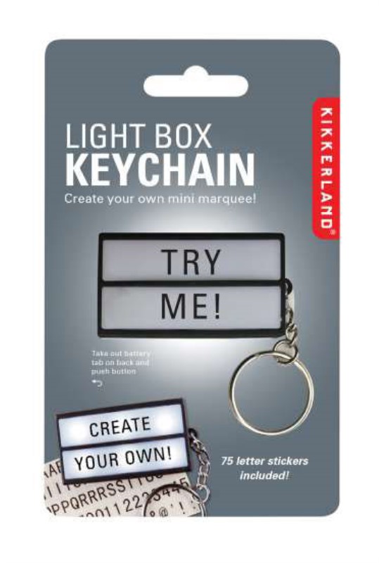 Light box keychain krl77
