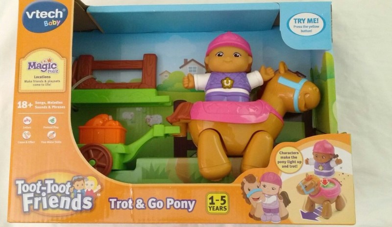 Toot toot friends trot go pony