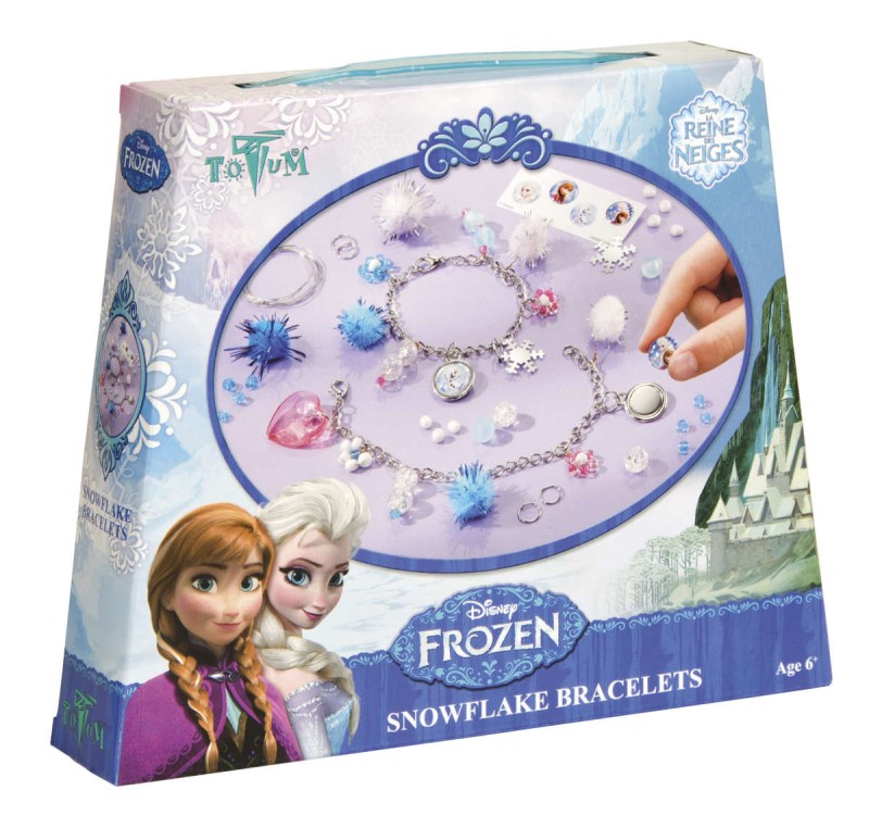 Frozen snowflake bracelets 680005