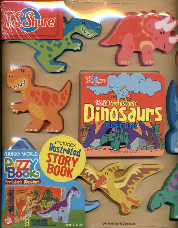 Chunky world prehistoric dinosaurs 9061