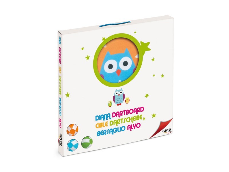 owl velcro dartboard