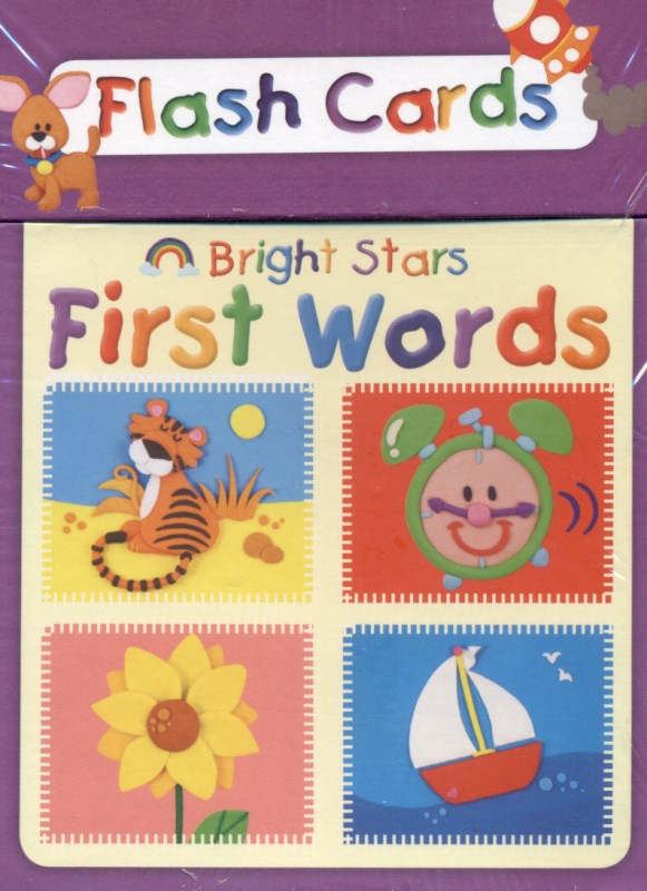 Flash cards bright stars first words