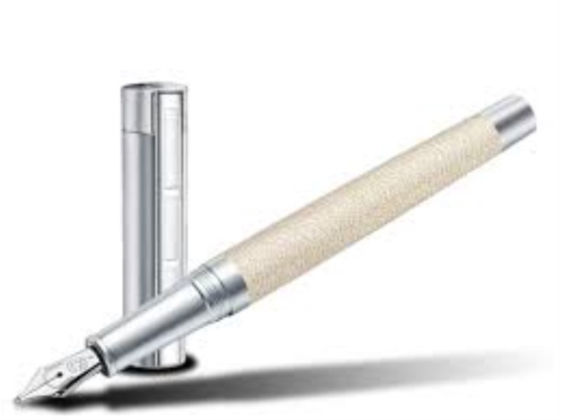 خودنویس چرمی سیمپلکس بژ (9pc130f)