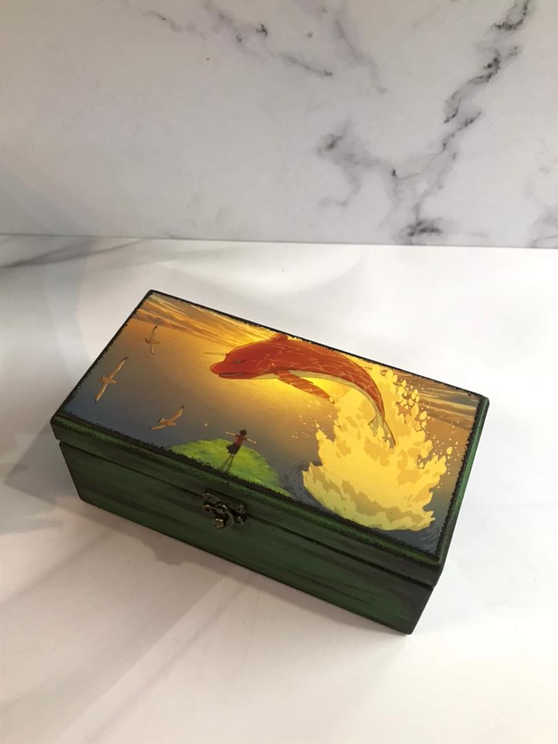 جعبه ماهی بزرگ و بگونیا