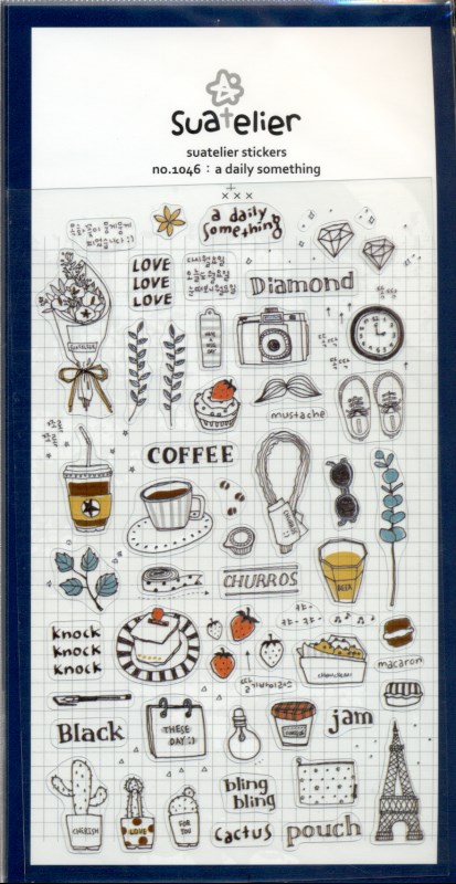 استیکر 1046 coffee and diamond