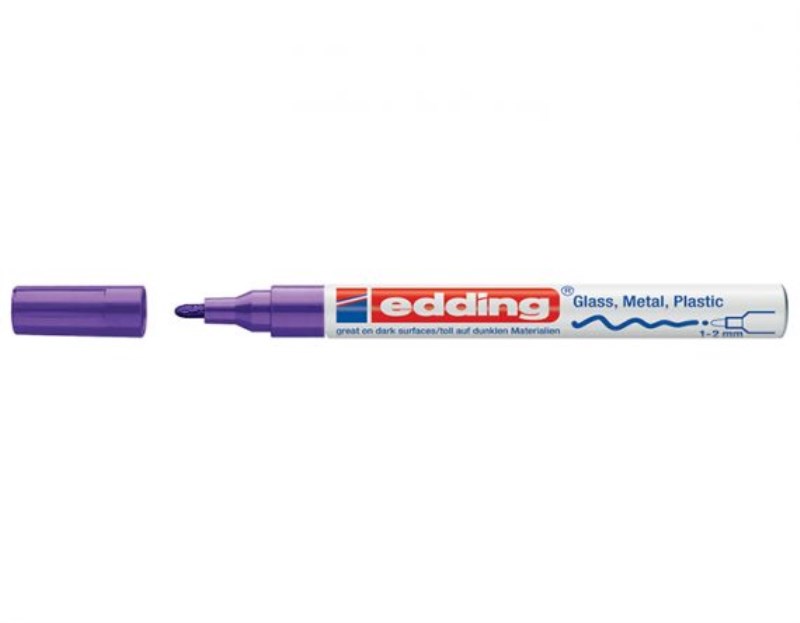ماژیک فلز و دکوری بنفش 1.2mm