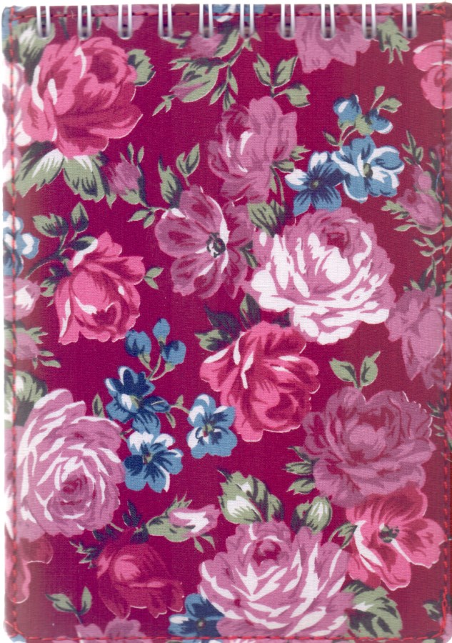 دفتر طراحی 13*18 گل‌گلی