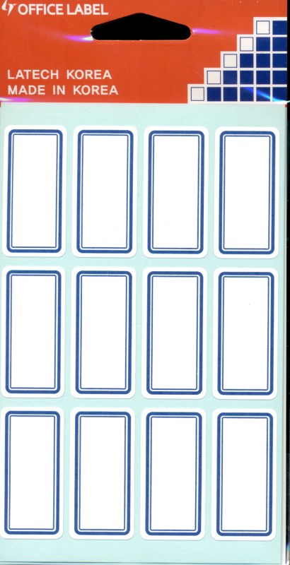 لیبل سفید 4 در 2 g10213