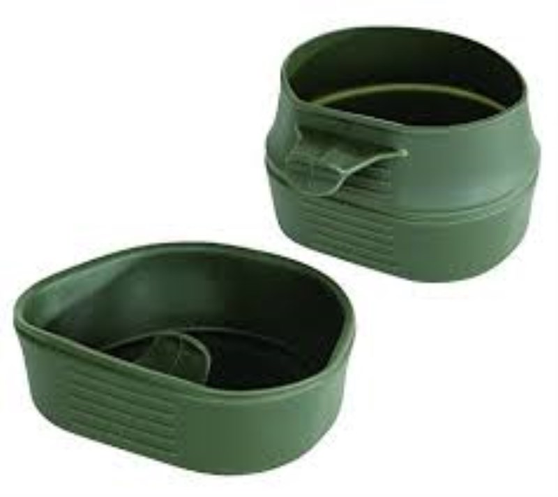 wildo fold a cup olive 10014 لیوان تا شو زیتونی